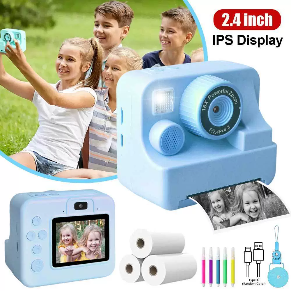 2025 Новый трансграничный дропшиппинг 1 упаковка мгновенная печать камера обновленная версия селфи камера цифровая камера