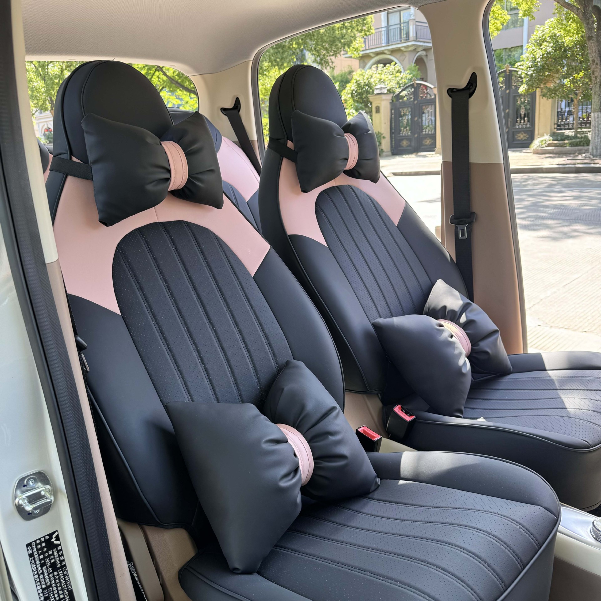 25 Models of the Fourth Generation Wuling Hongguang Miniev Seat Cover Four-Door Version Special Seat Cover Mini Four-Season Car Seat Cushion