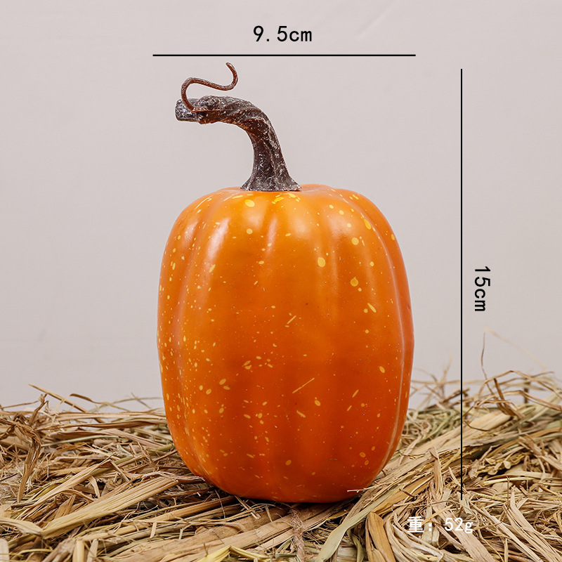 Simulación transfronteriza espuma calabaza modelo Halloween Acción de Gracias decoración de Navidad props disparo decoración de calabaza falsa image 34