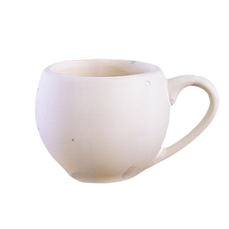 景徳鎮無地カップ陶器 diy 手作り釉下色白胚塗装マグカップ手描き高白粘土無地カップ|undefined