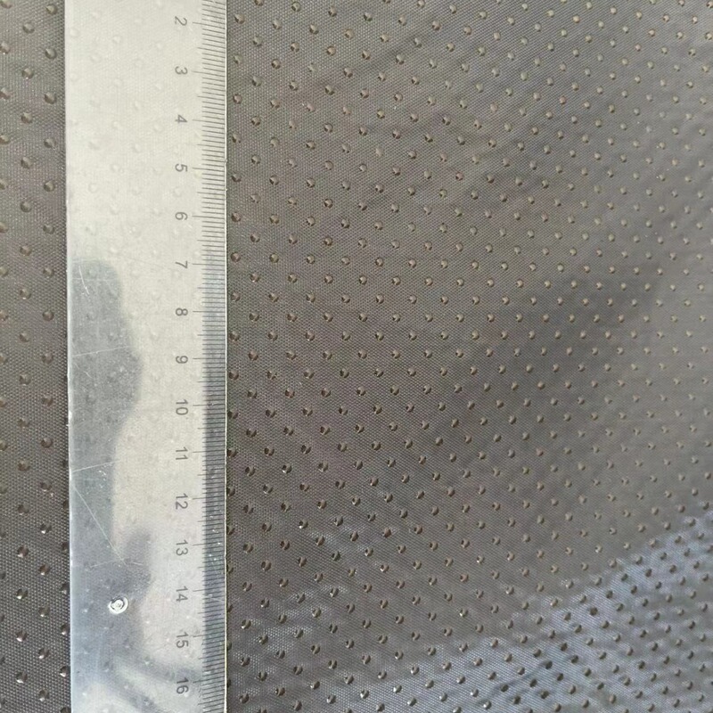 210D Oxford cloth drop plastic PVC imitation silicone non-slip point plastic pet cushion sofa cushion non-slip Oxford cloth