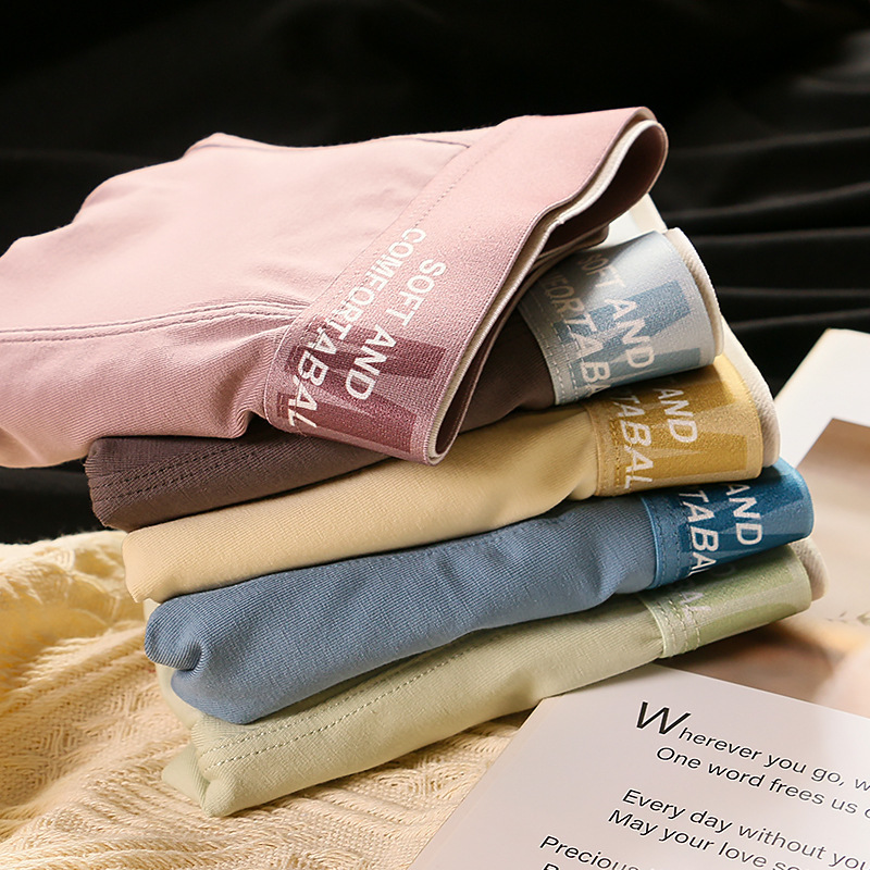 Elegant boys selection underwear cotton boxer pants good-looking comfortable short pants personality trend new youth fashion