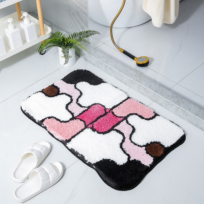 분홍색과 흰색 퍼즐