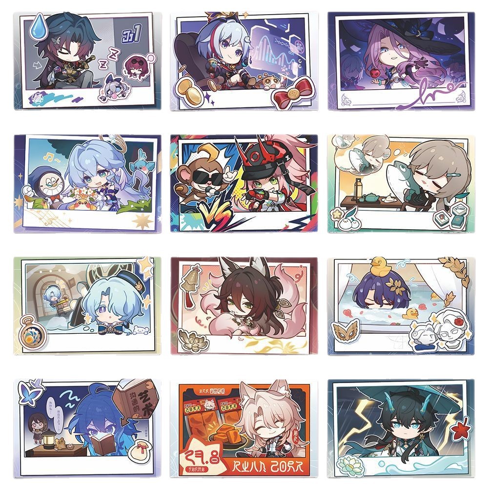 108 pegatinas de hierro rotas de alto valor facial adorable creativo estrellas rotas del ferrocarril fluido fluido Danheng pegatinas decorativas impermeables