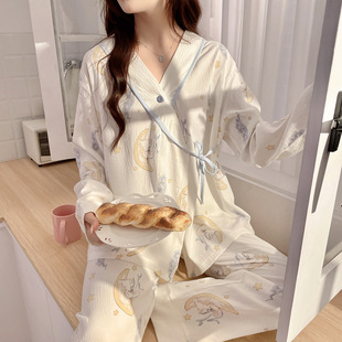 Wholesale New Thin Sweat-Absorbent Breathable Cloud Cotton Maternity Pajamas for Summer Postpartum Nursing and Expectant Mothers