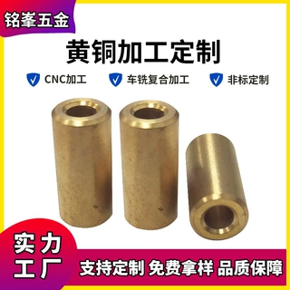 定制五金件加工黄铜紫铜非标零件CNC车铣复合走心机数控车床加工