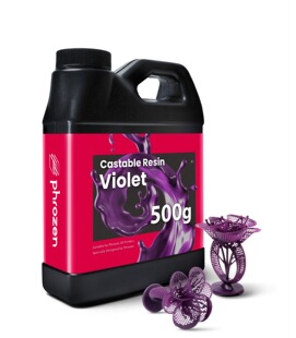 Phrozen Wax-Based Casting Jewelry Photosensitive Resin 500g Violet 405Nm Light-Curing 3D Printing