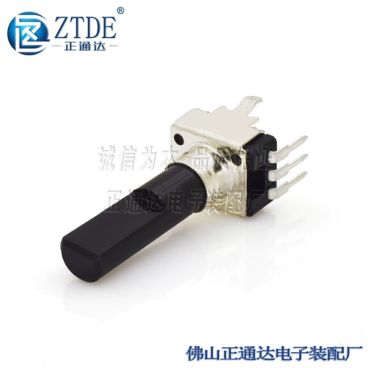 RV0936 Одиночный NB1K ~ 1M-F30mm потенциометр без резьбы полуосевая пластиковая ручка