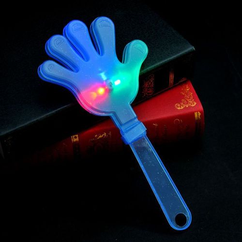 28cm applause clapping device palm clapping wholesale party toys bar party hand clapping props luminous clapping hands