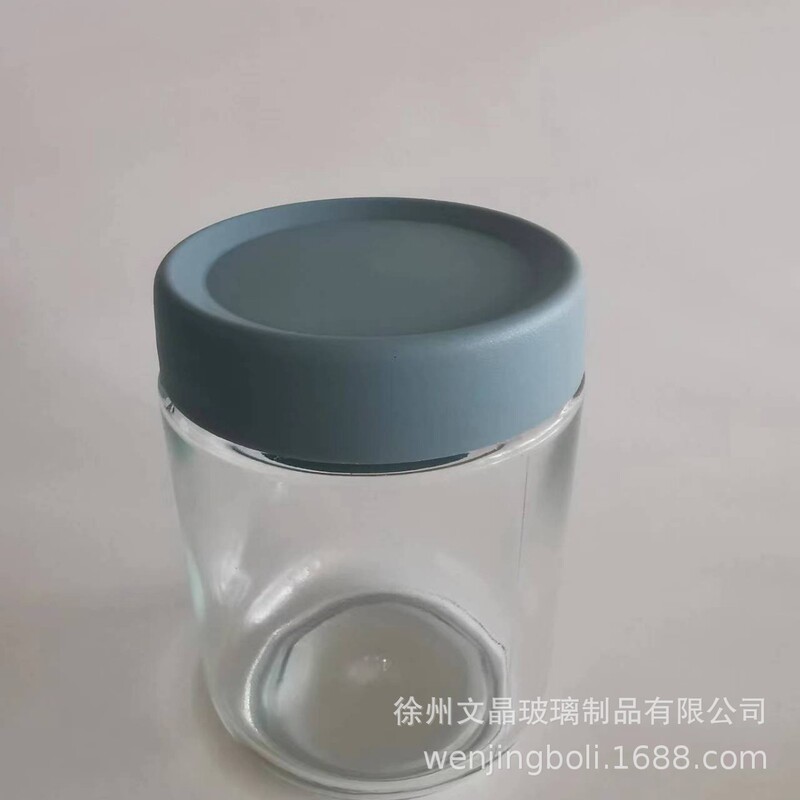 厂家供应玻璃密封罐茶叶杂粮零食坚果玻璃厨房透明储物罐收纳瓶|undefined
