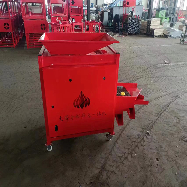 蒜种大小蒜分选机 分瓣筛选分级一体机 大蒜分瓣机家用掰蒜瓣机