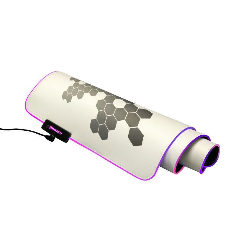 Outer Planet RGB Magic Color Luminous Mouse Pad Fabric Game Competitive Anti-Slip Pad Keyboard Internet Celebrity Explosive Large Table Pad