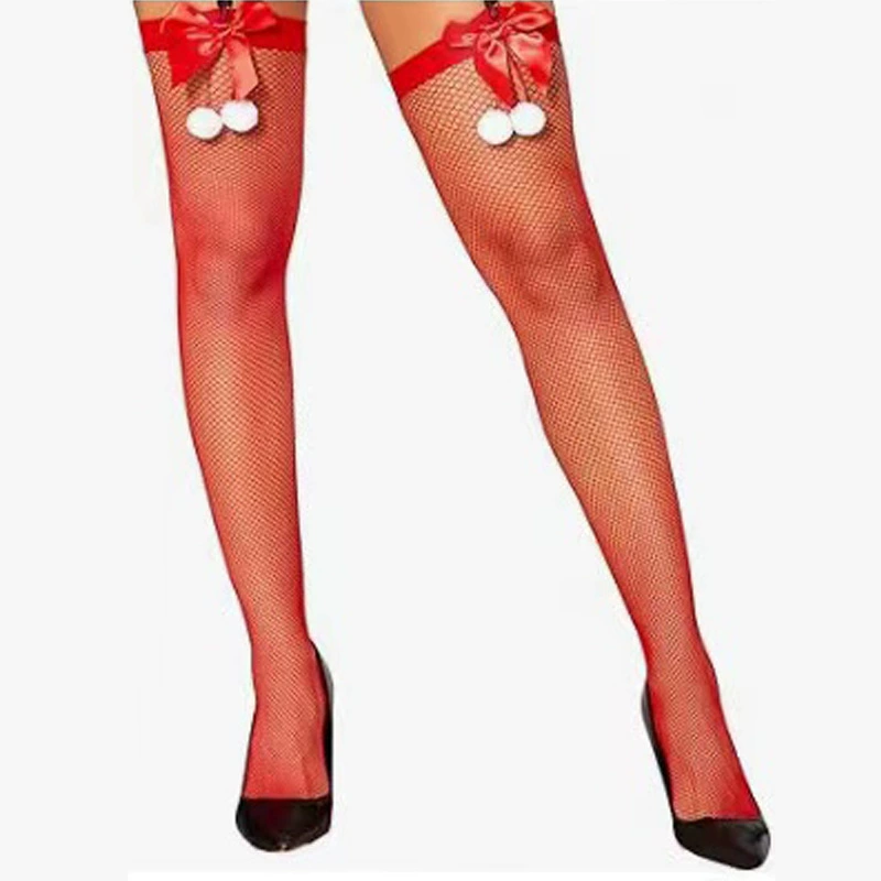 Поясные колготки-сеточка Sexy Fishnet Maxi выше колена, утягивающий эффект, европейский стиль (один размер)