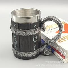外国貿易はドイツのステンレスの樽のビールの杯のアイデアの大容量のビールの樽の杯の個性のバーの用品を爆発させます。