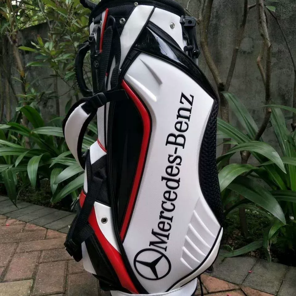 [Новый golf кейс двухсторонняя ламинированная Pu сумка для гольфа]