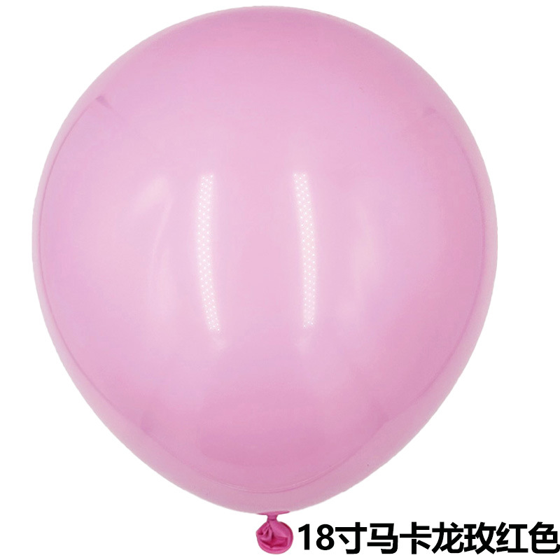 Globo de macarón al por mayor decoración escenario de diseño de confesión de boda espesa 18 pulgadas globo de látex