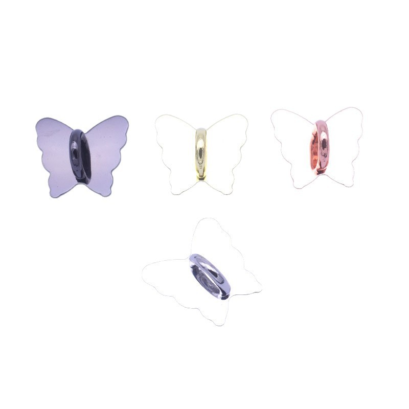 Gancho Adhesivo de Mariposa de Metal, Autoadhesivo, Decorativo, para Celulares y Manualidades DIY image 6