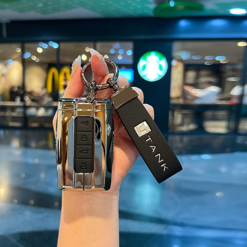 Подходит для чехла ключа Tank 300 Cyber 500hi4t high-end sense 400 Weipai — модифицированный автомобиль, защитный чехол-сумка