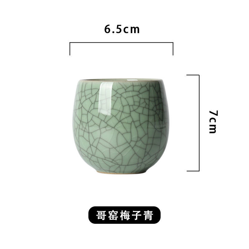 Taza de agua del horno Ru Taza de té Taza de té Taza