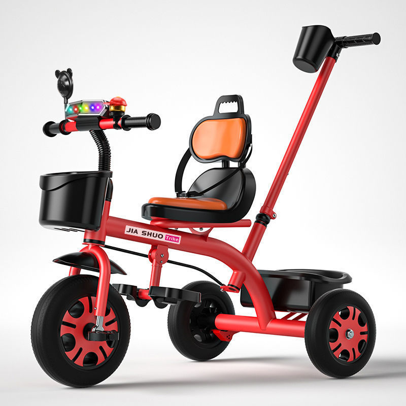 Triciclo para niños, carritos, bicicletas, bicicletas, bebés grandes, bicicletas de tres ruedas.