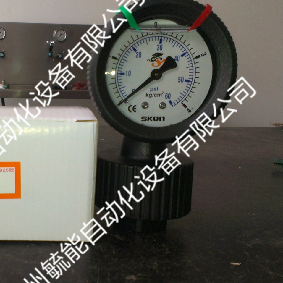 SKON压力表3/8 PT1/2 3/8传动机用耐震压力表