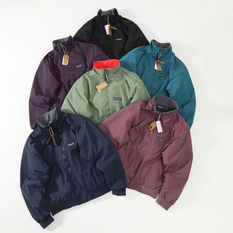 P@ta Synchilla vintage outdoor retro American-style stand-up collar winter fleece jacket