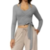 Gray-long sleeves + vest