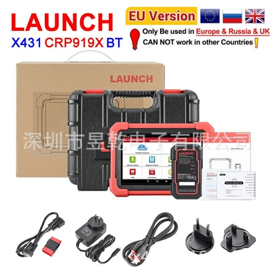 Global Version Launch Avtomobil diaqnostika alətləri - crp919x-bt-uk-eu-version-only-supports-european-countries