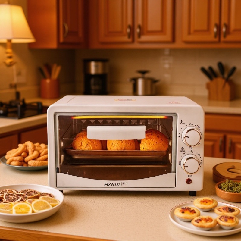 Small Mini Oven for Baking, New Model for Home Use with Precise Temperature Control