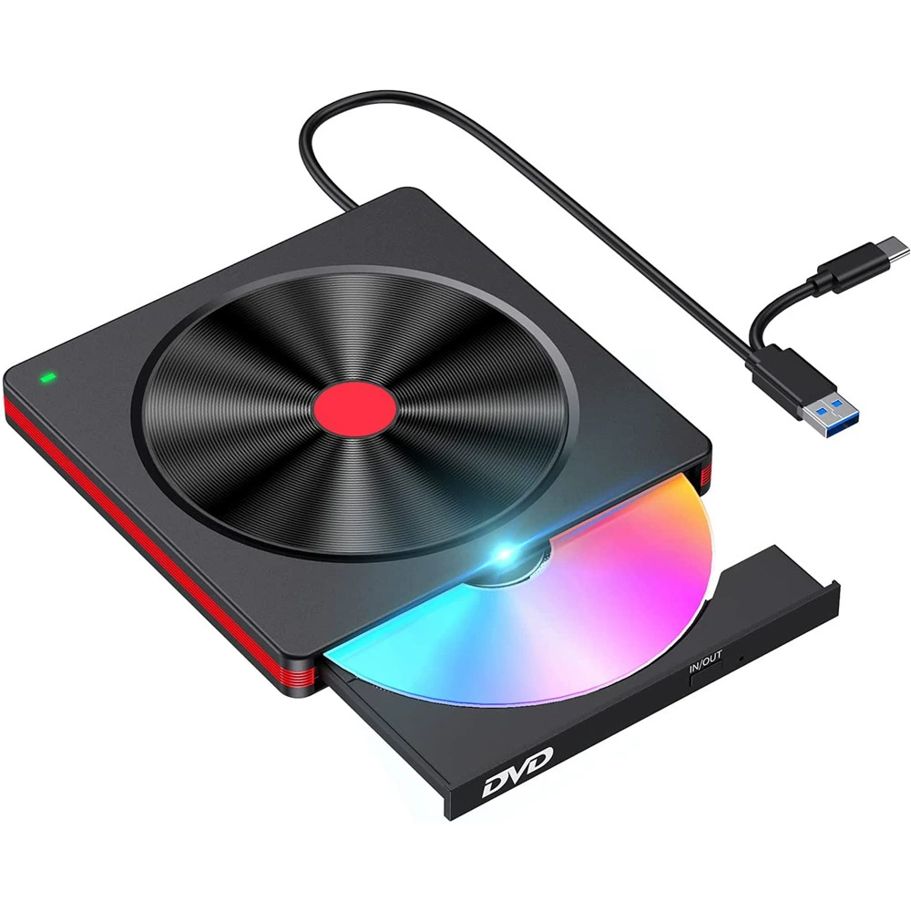 External USB optical drive laptop desktop computer external optical drive burner portable mobile DVD player