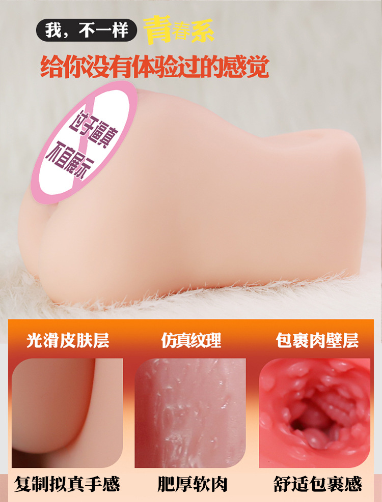 Jiuai Airplane Cup Male Masturbator Half-Body Doll TPE Inverted Mold — detail image 12