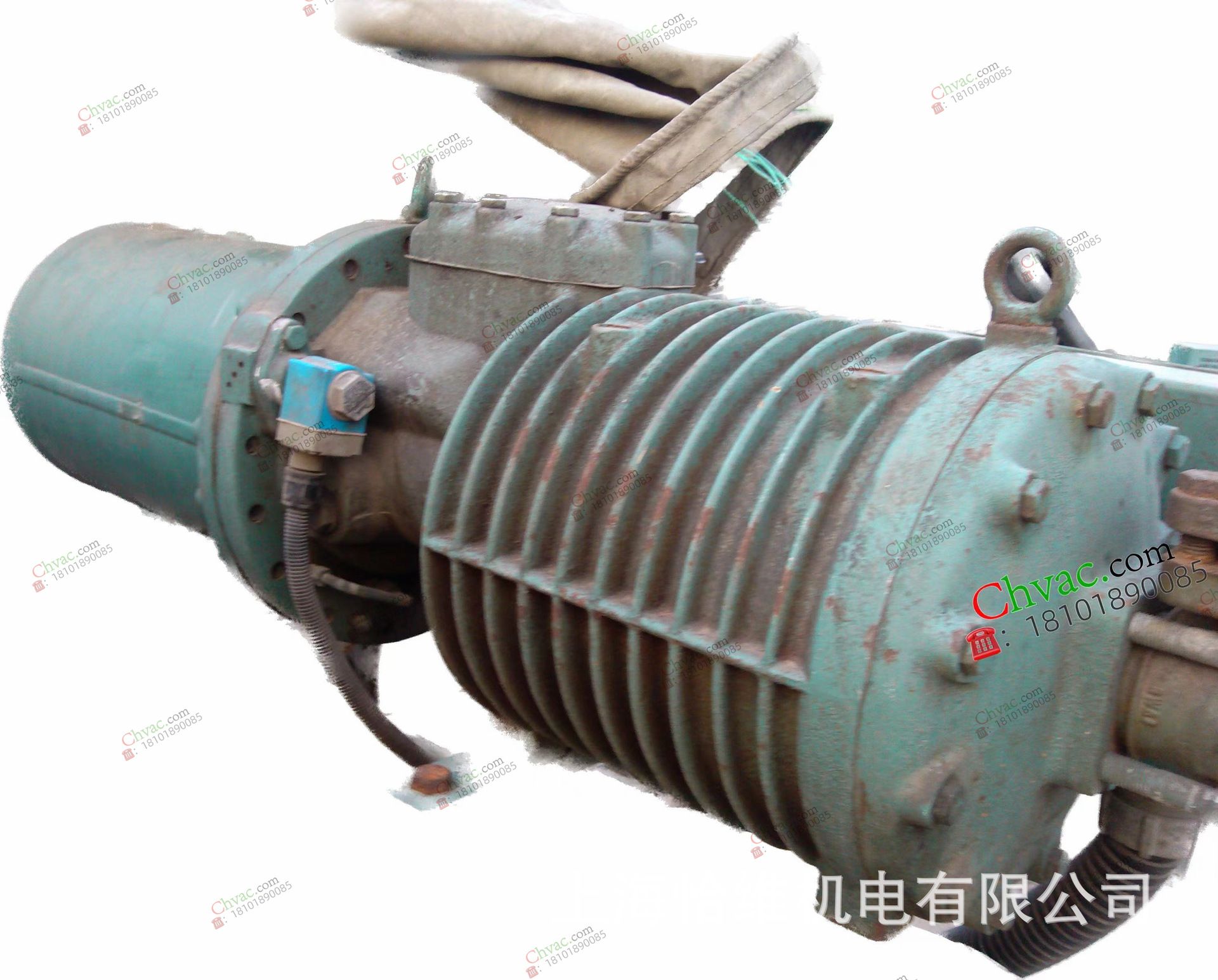 二手中央空调制冷设备冷水机组 东元SR370KW螺杆机