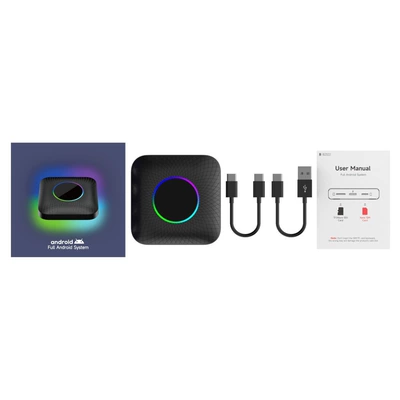 Box Qualcomm 8Gb+128Gb Smart — Simsiz CarPlay və Android Auto