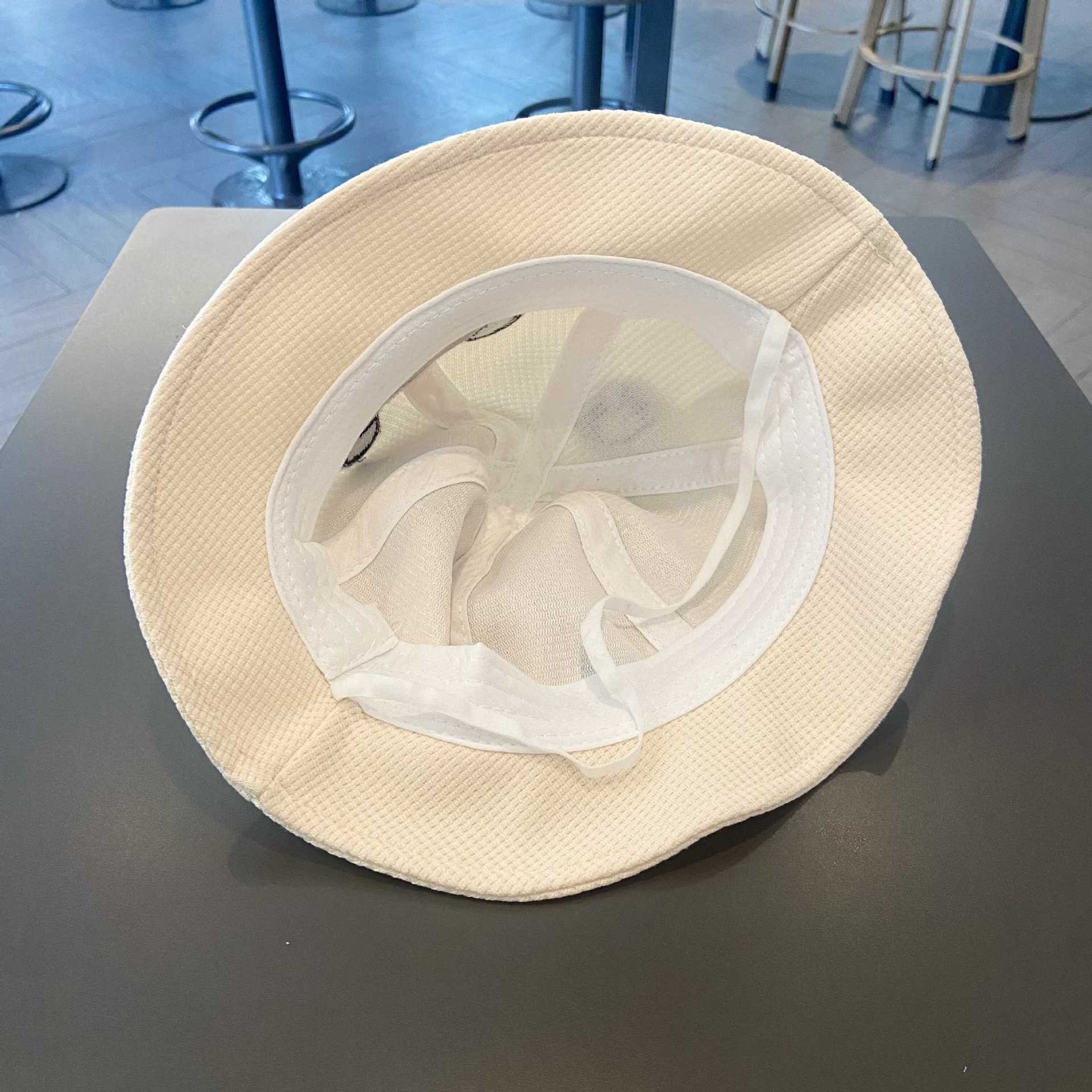 Sombreros para bebés primavera y otoño lindos super lindos niños panda sombrero para bebés coreanos sombrero de pescador de sombrero para niños de otoño