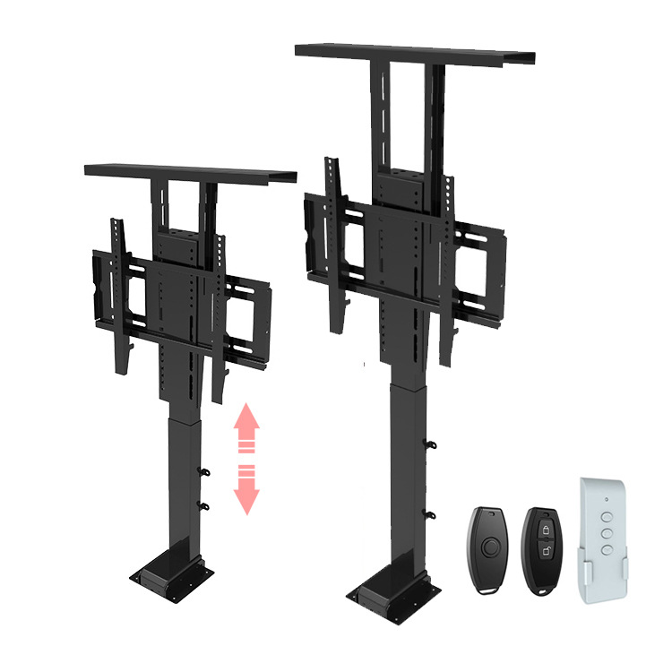 Soporte de elevación eléctrico para TV/monitor, con placa superior, para 32″-70″ image 7