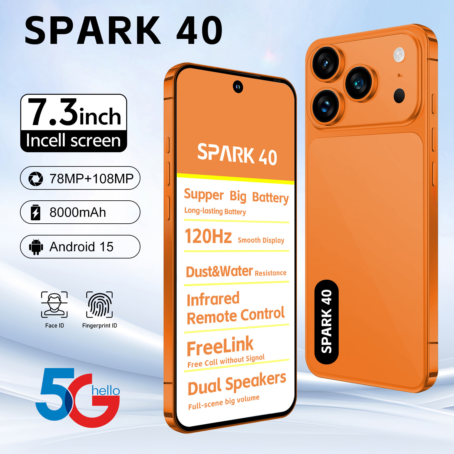 (Cross-border trading), mobile phone, smartphone, (Physicals), 40, Android 16