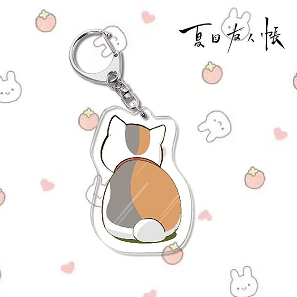 夏目友人帳 夏目貴志 猫先生 斑夏目玲子 周辺ギフト ペンダント アクリルキーホルダー|undefined