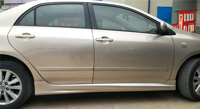 Suitable for 08-10 Corolla Large Body Kit Front Lip Front Spoiler Side Skirts Rear Lip Rear Spoiler Lower Skirt Large Body Kit