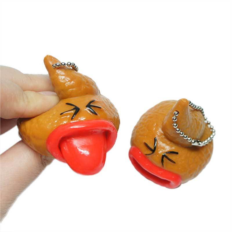 Tongue Sticking Daddy, Funny Pooping, Kissing Poop Gadgets, Pooping Daddy, Decompression Toy, Vent Squeeze Doll