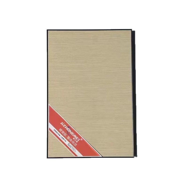 Panel de nido de abeja de aluminio techo cocina baño sala de estar oficina tablero grande de nido de abeja integrado techo tablero desnudo al por mayor