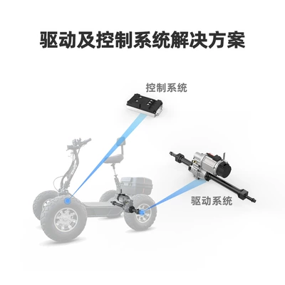 Scooter Rear Axle Electric – Rear axle