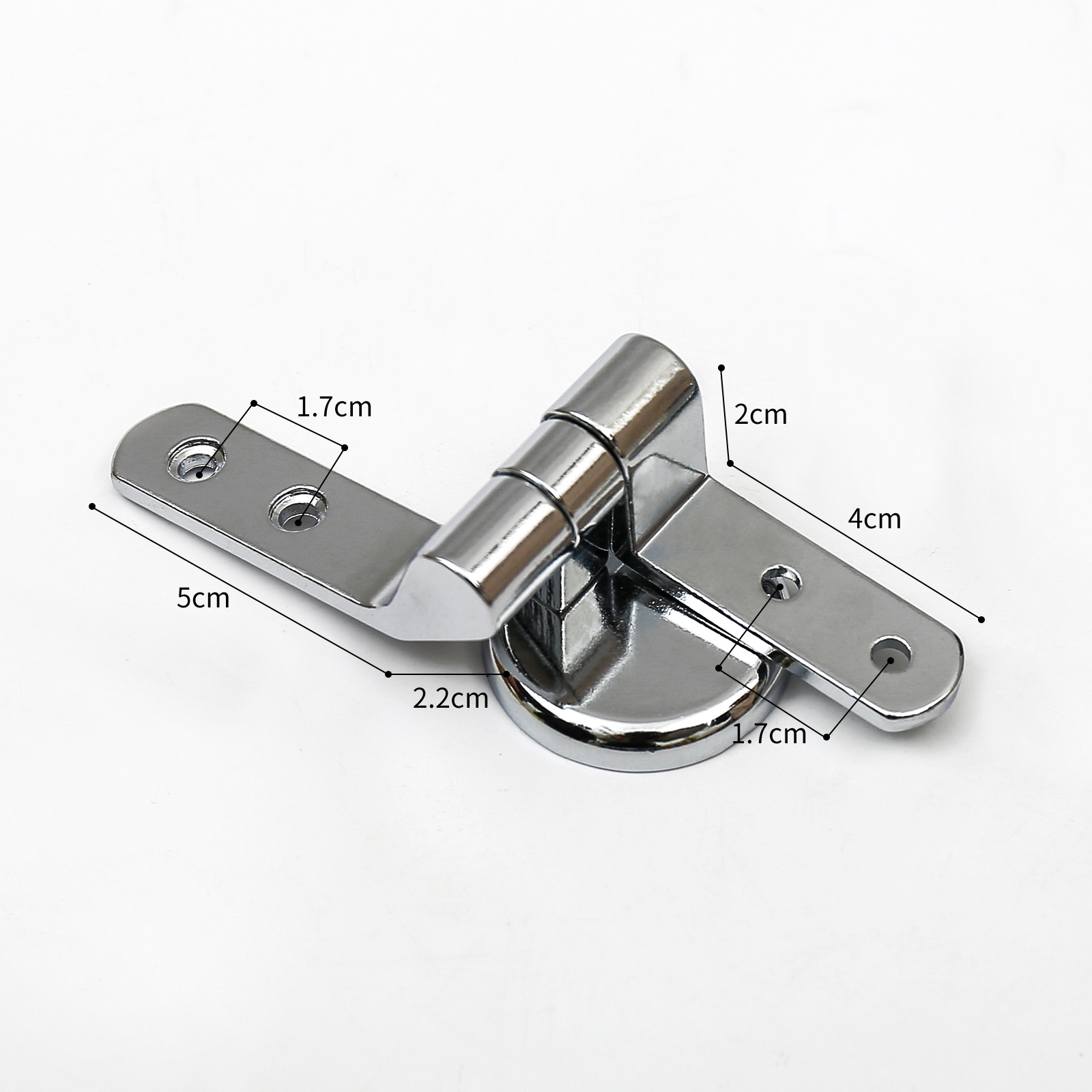 Fandike fábrica directa de aleación de aluminio cubierta de inodoro bisagra accesorios de cubierta de inodoro bisagra de aleación de aluminio