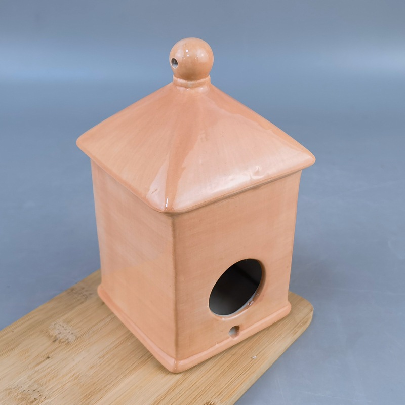 Cerámica transfronteriza cuidadosamente seleccionada, casa para pájaros, comederos para pájaros, muebles para jardines, teteras, adornos para nidos de pájaros, adornos, árboles