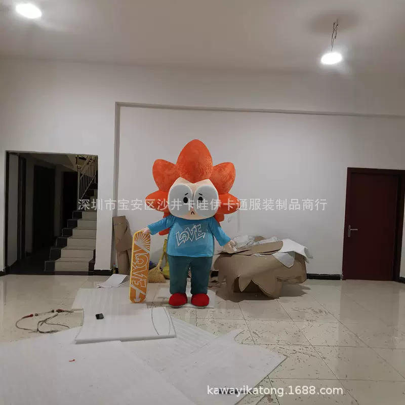 专业制卡通人偶服装大型玩偶毛绒玩具公仔泡沫雕刻卡通服饰行走