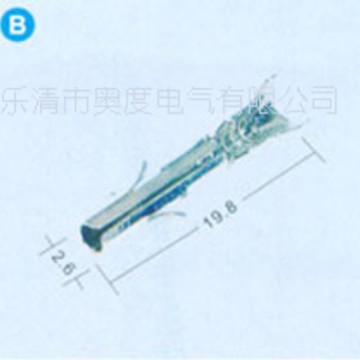 长期生产DJ221-2.1A，圆柱形端子