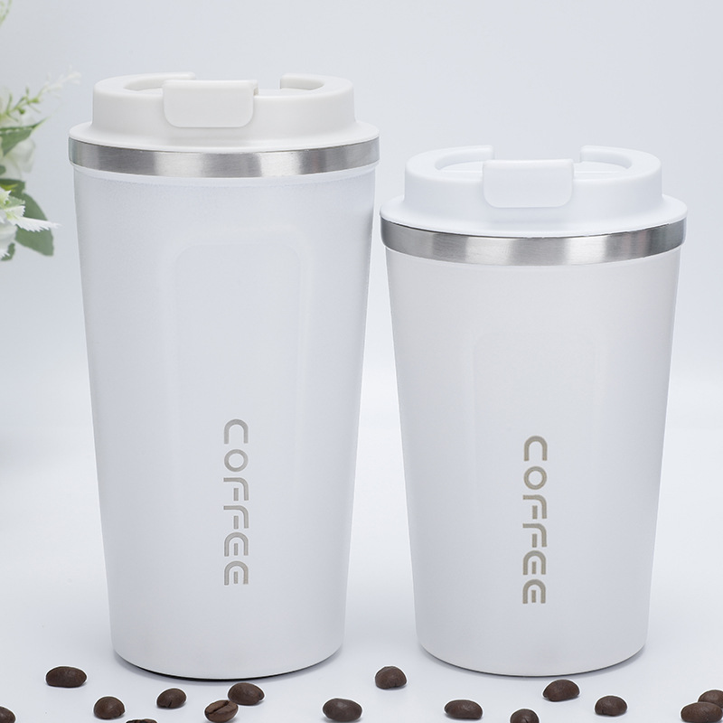 Comercio exterior nuevo 304 de acero inoxidable de doble capa taza de café vacío taza de vacío de oficina al aire libre taza de coche de ocio