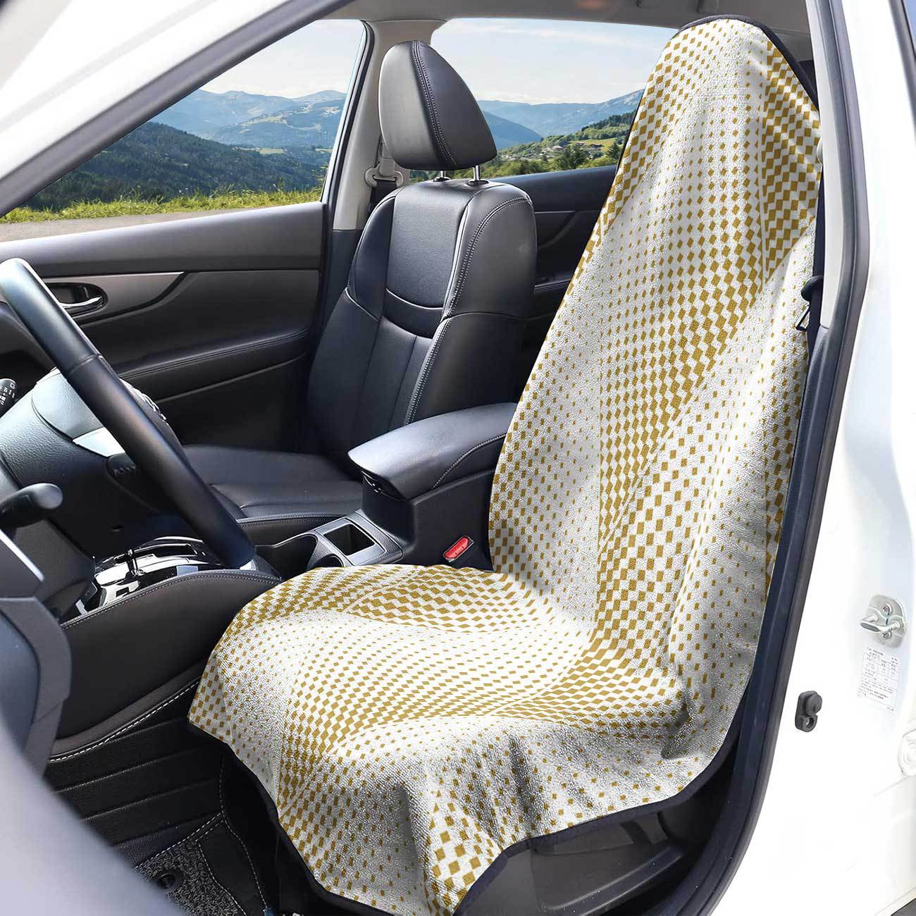 Car seat towel cover for front seats, suitable for gym and exercise, universal for all seasons, car use 171