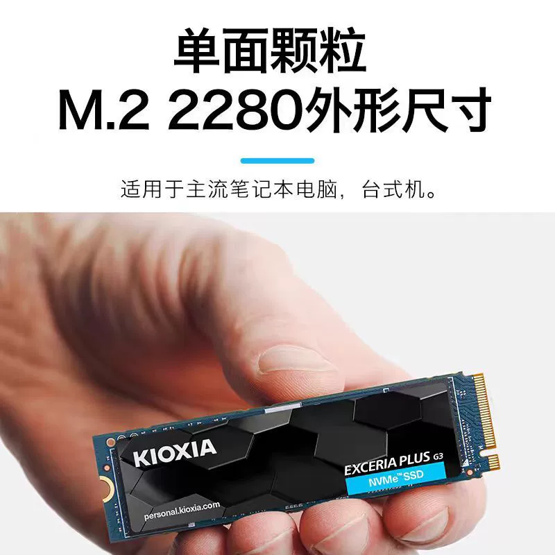 Твердотельный накопитель KIOXIA EXCERIA PLUS SD10, M.2 SSD для компьютера