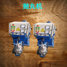 广西贵港履带通过式抛丸机创菲手持式移动路面抛丸机