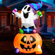 V 29293 Lighted Pumpkin Ghost Inflatable �����Ϲ���ģ
